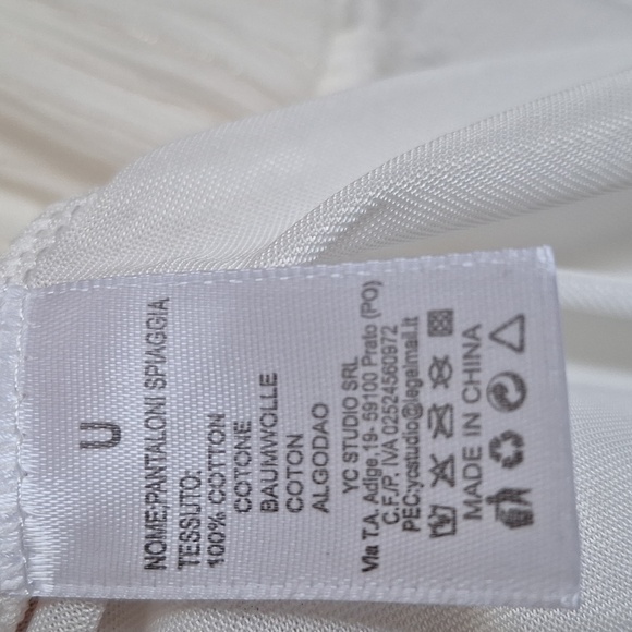 NWOT[M] Ivory Dress Gold Accenct Brocade - Picture 9 of 9